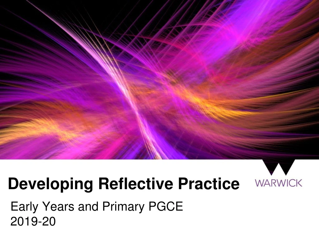 developing reflective practice