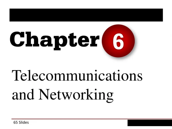 Telecommunications and Networking