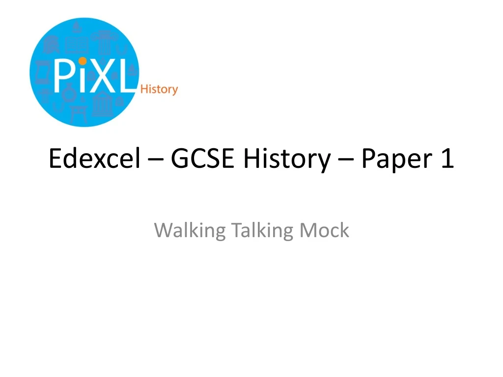 edexcel gcse history paper 1