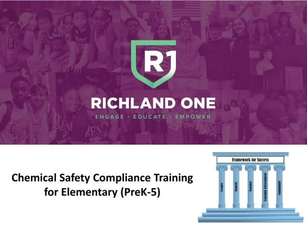 Chemical Safety Compliance Training for Elementary (PreK-5)