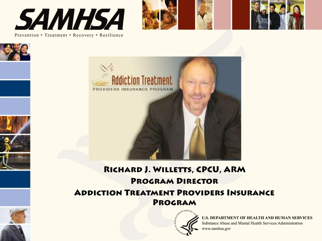 richard j willetts cpcu arm program director addiction treatment providers insurance program