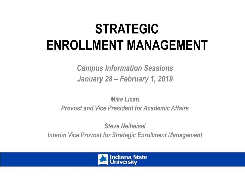 strategic enrollment management