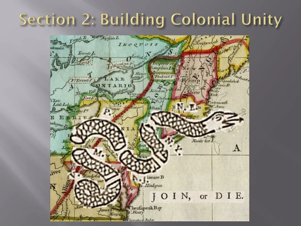 section 2 building colonial unity