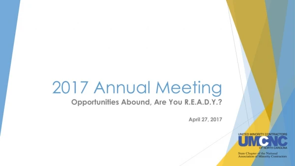 2017 Annual Meeting