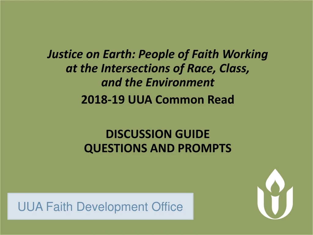 justice on earth people of faith working