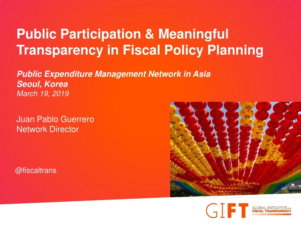 public participation meaningful transparency