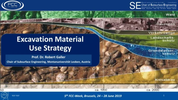 Excavation Material Use Strategy