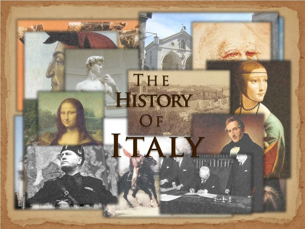 the history of italy
