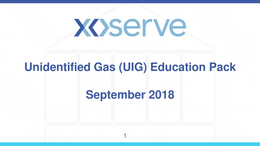 unidentified gas uig education pack september 2018