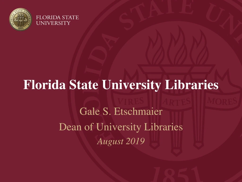 florida state university libraries