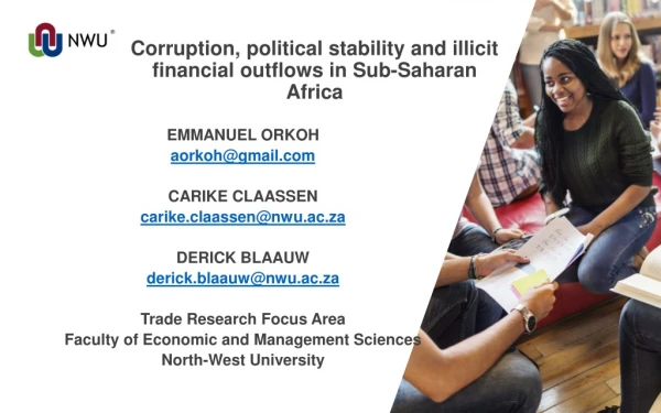 Corruption, political stability and illicit financial outflows in Sub-Saharan Africa