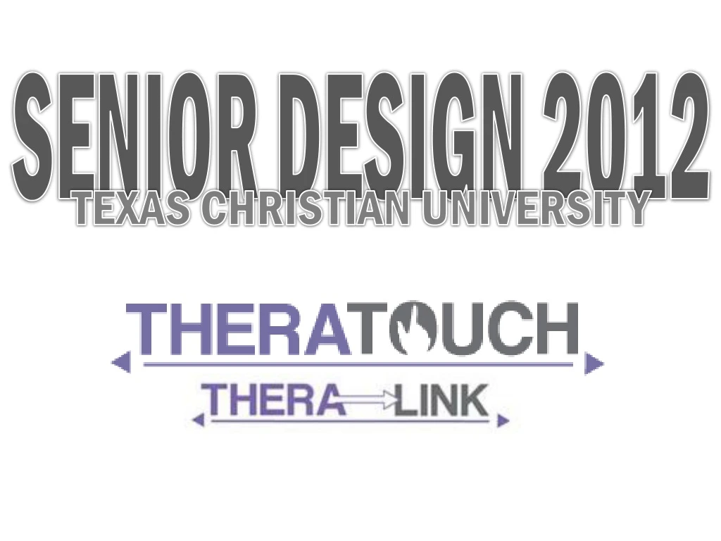 senior design 2012