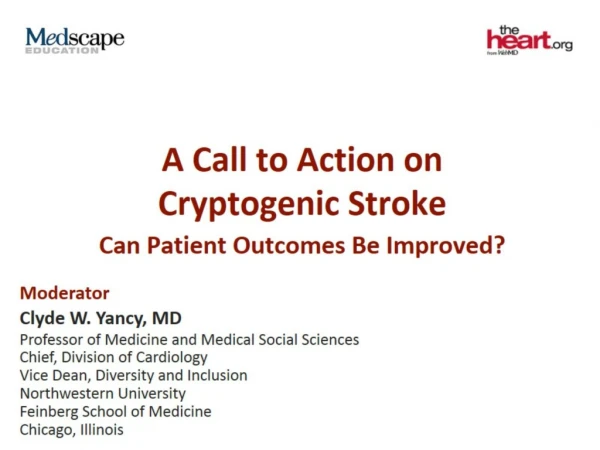 A Call to Action on Cryptogenic Stroke