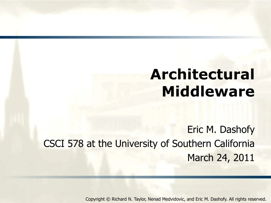 architectural middleware