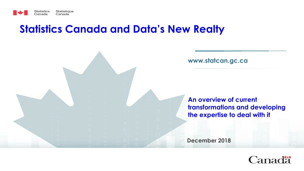 statistics canada and data s new realty