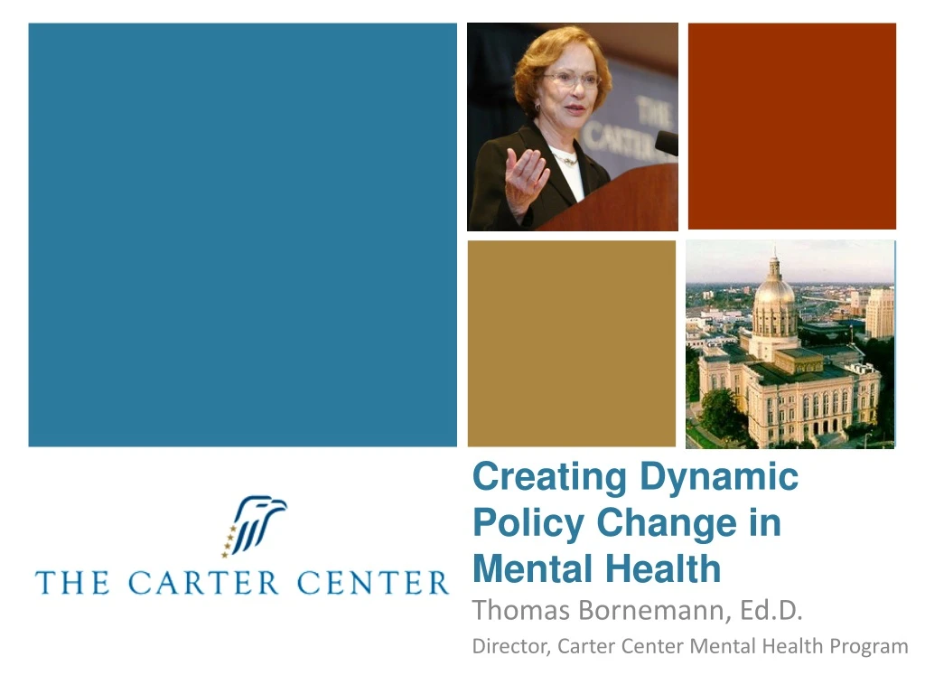 creating dynamic policy change in mental health