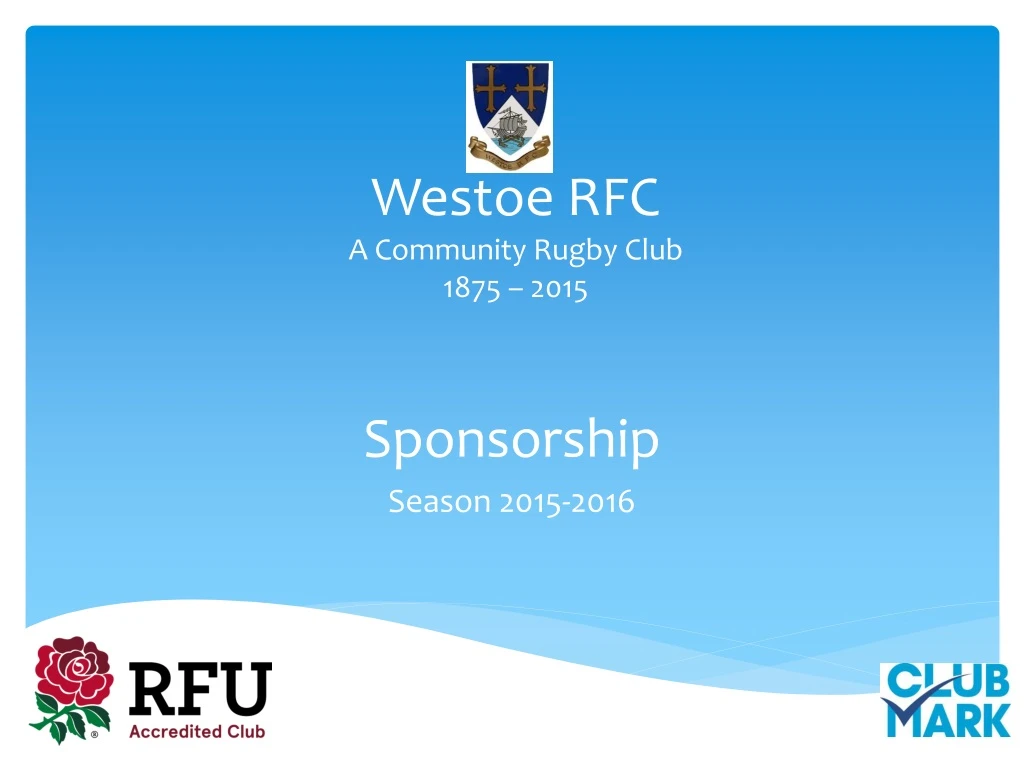 westoe rfc a community rugby club 1875 2015