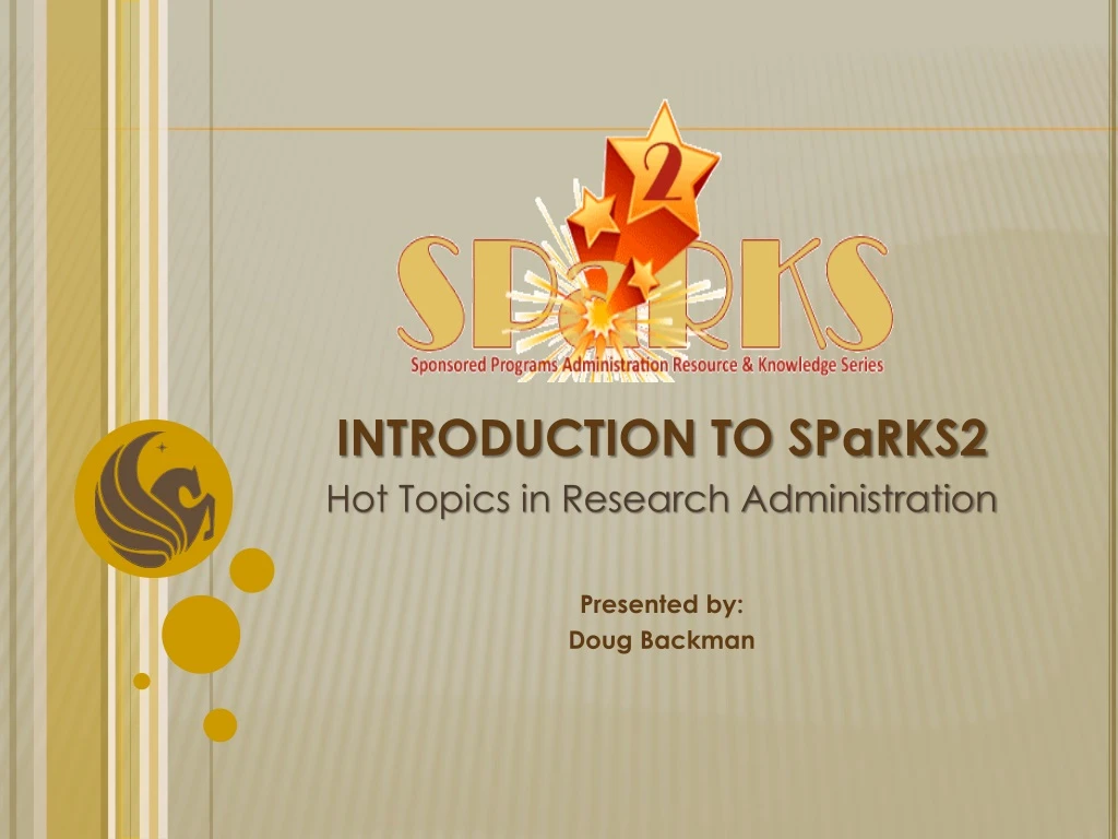 introduction to sparks2 hot topics in research