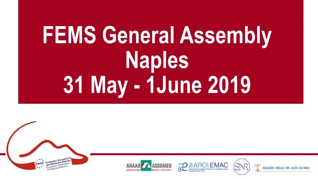 fems general assembly naples 31 may 1june 2019