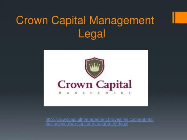 Crown Capital Management - Legal, CCM