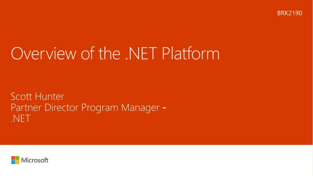 overview of the net platform