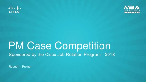 PM Case Competition