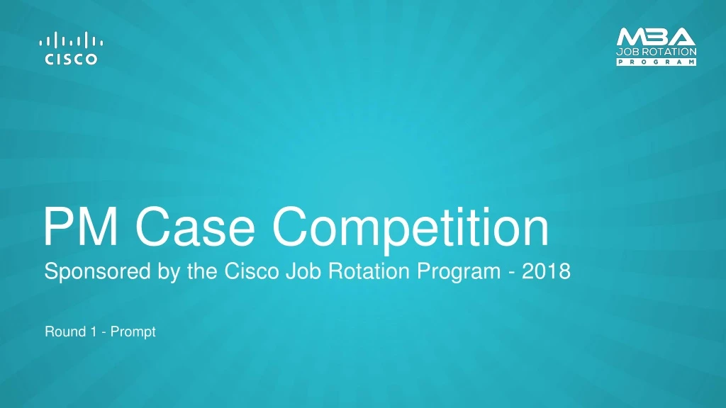 pm case competition