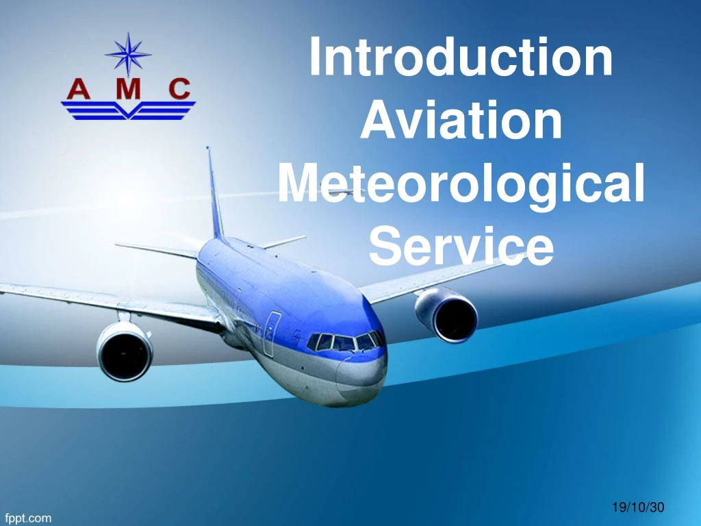 introduction aviation meteorological service