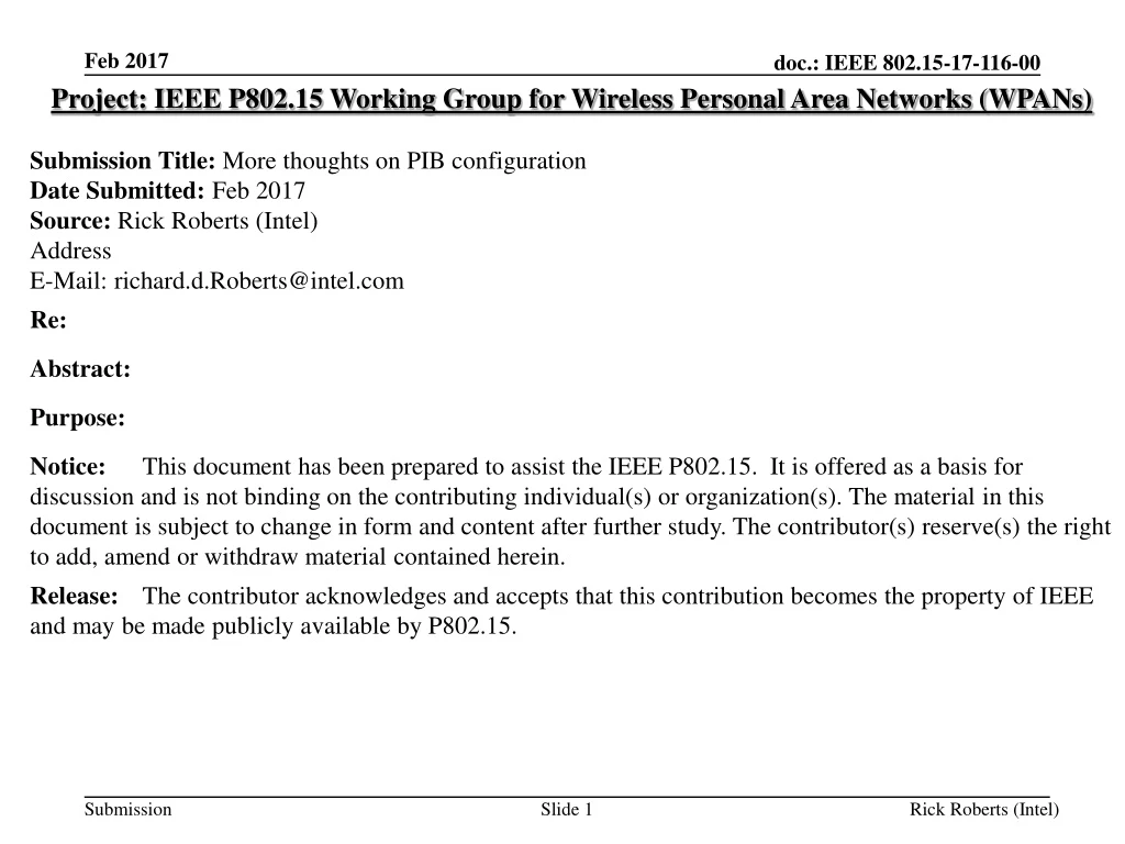 project ieee p802 15 working group for wireless