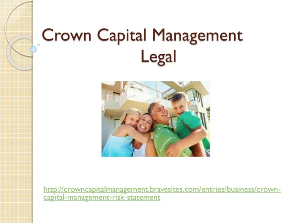 Crown Capital Management: Legal, CCM
