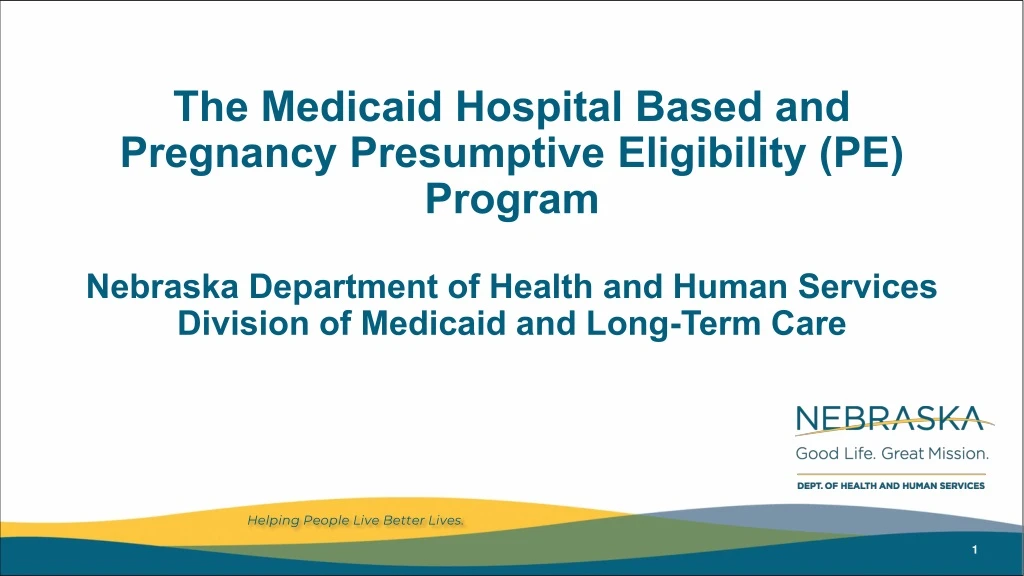 the medicaid hospital based and pregnancy