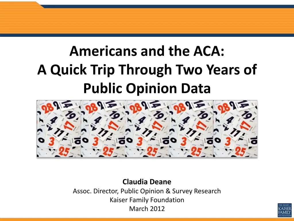 americans and the aca a quick trip through two years of public opinion data