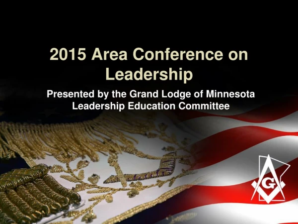 2015 Area Conference on Leadership