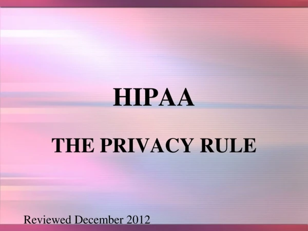 HIPAA