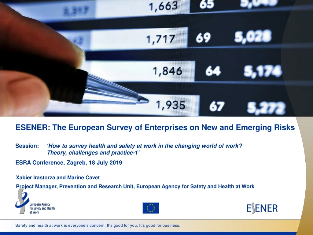 esener the european survey of enterprises