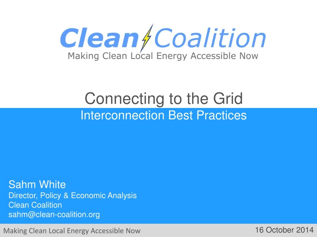 connecting to the grid interconnection best