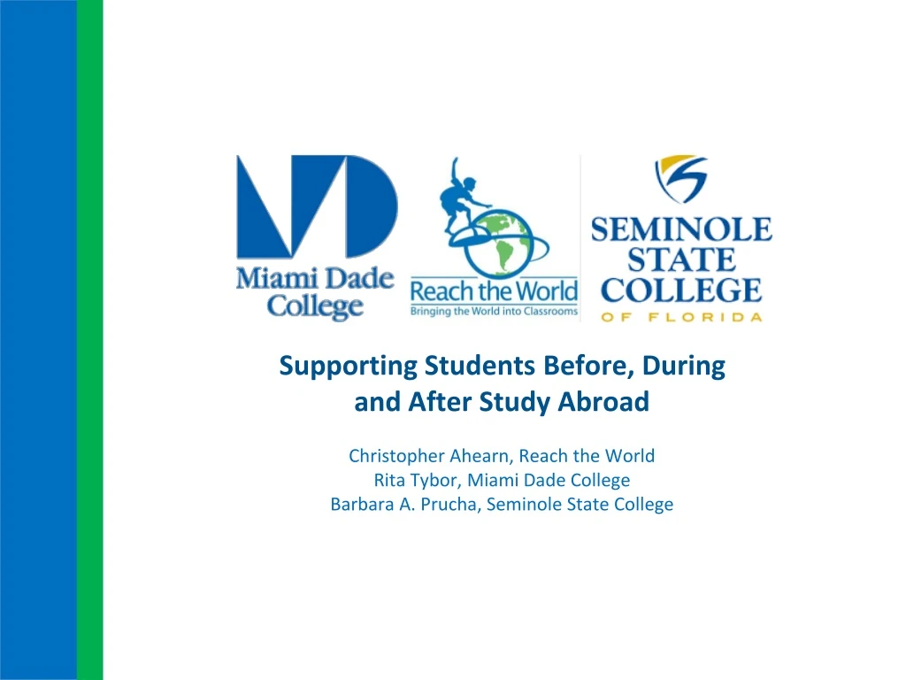 supporting students before during and after study