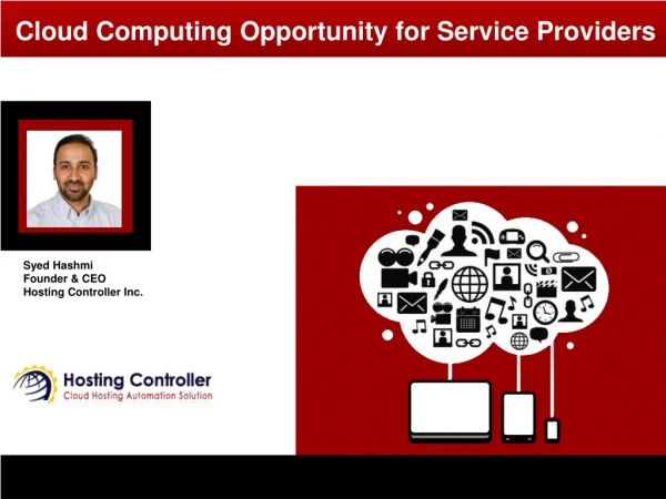 Cloud Computing Opportunity for Service Providers