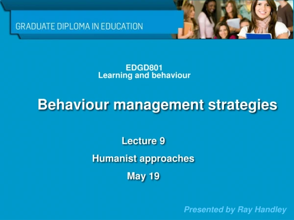 EDGD801 Learning and behaviour