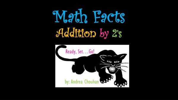 Math Facts Addition by 2’s
