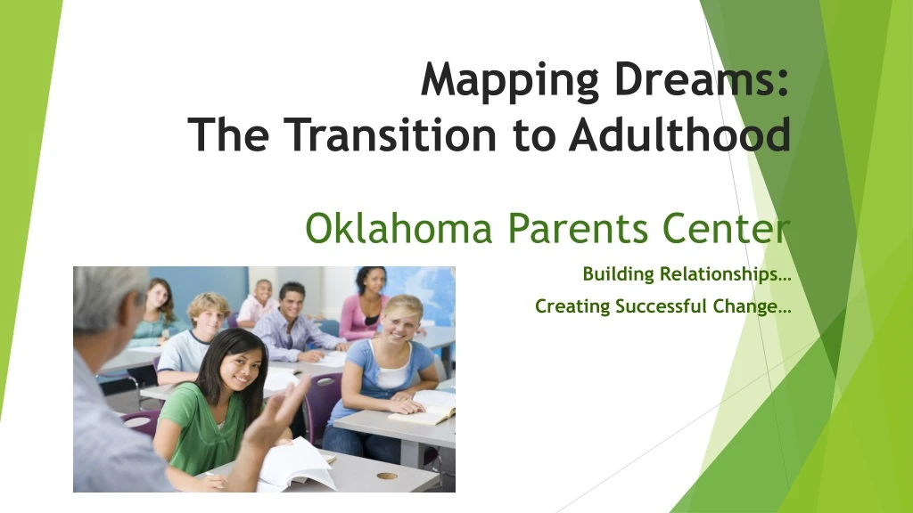 mapping dreams the transition to adulthood