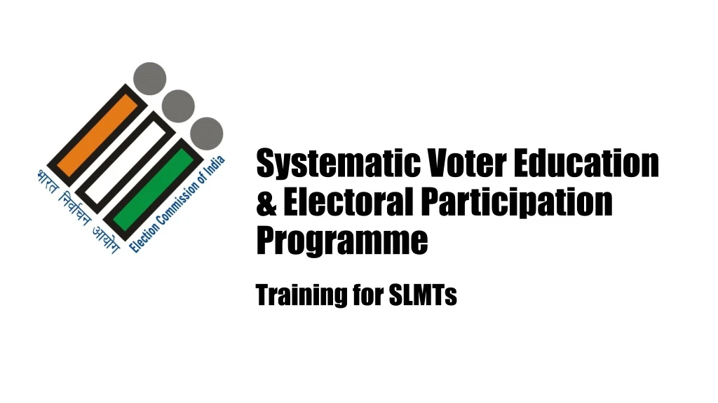 systematic voter education electoral participation programme