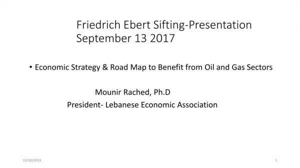 Friedrich Ebert Sifting-Presentation September 13 2017