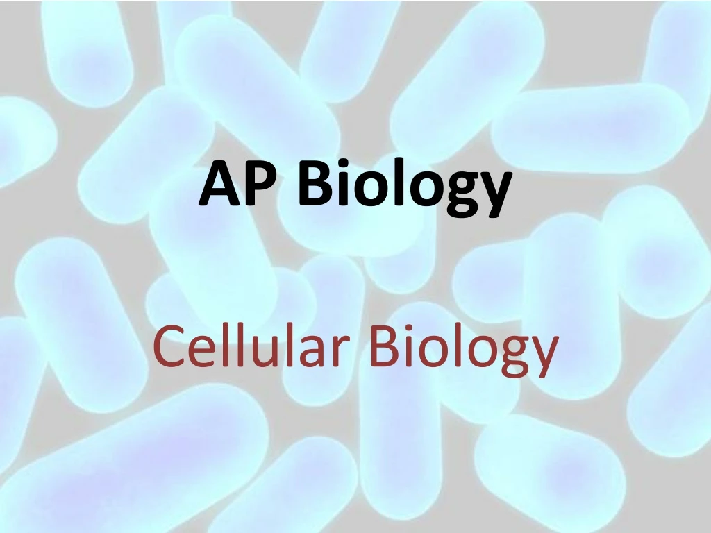 ap biology