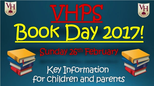 VHPS Book Day 2017!