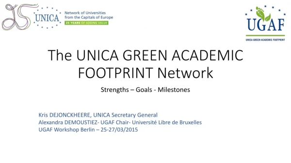 The UNICA GREEN ACADEMIC FOOTPRINT Network