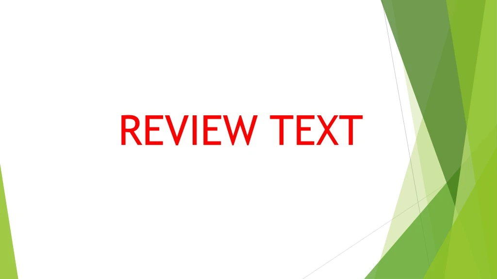 review text