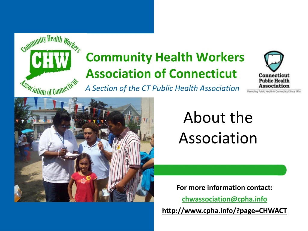 community health workers association of connecticut