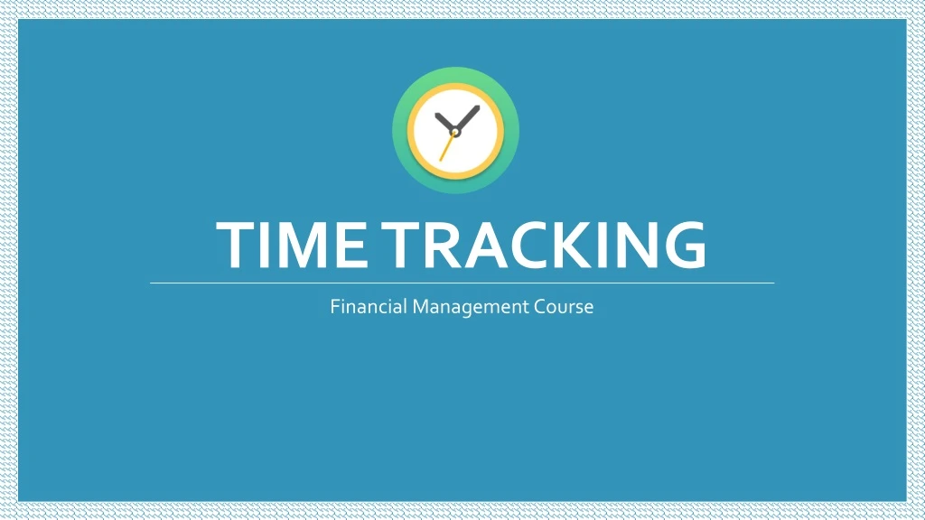 time tracking