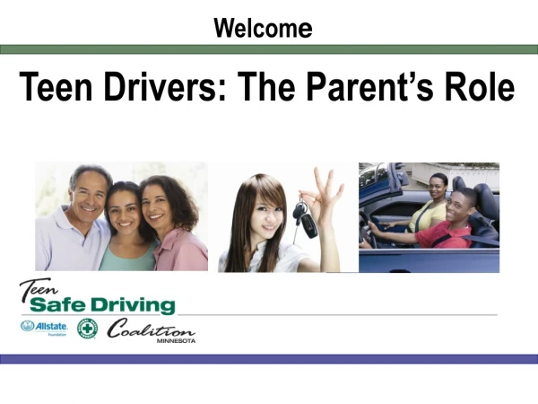 Teen Drivers: The Parent’s Role